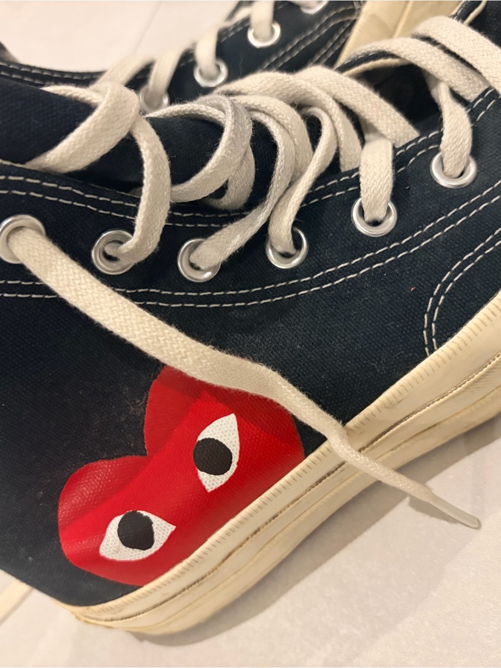 Comme de Garçon PLAY x Converse Women’s High Top